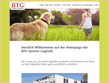 Tablet Screenshot of btg-systemlogistik.de